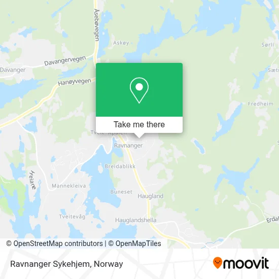 Ravnanger Sykehjem map