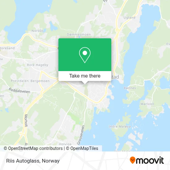 Riis Autoglass map