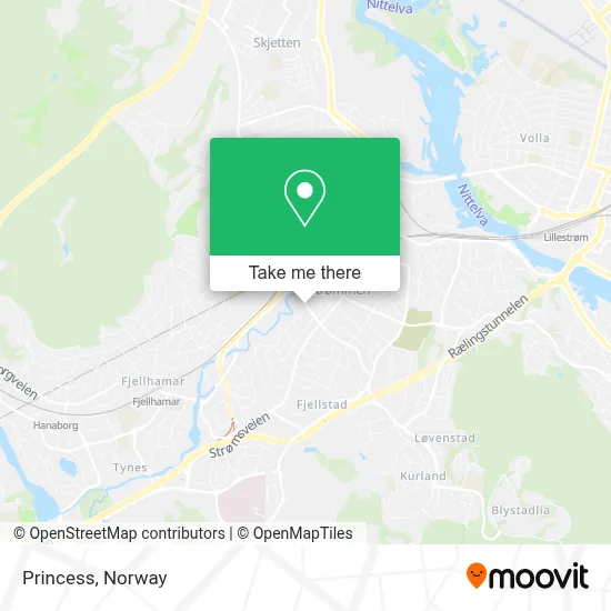Princess map
