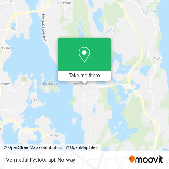 Vormedal Fysioterapi map
