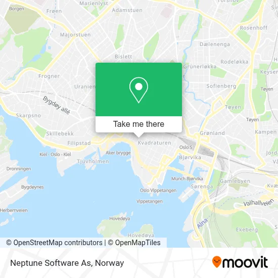 Neptune Software As map
