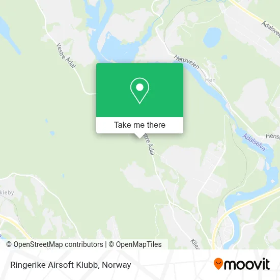 Ringerike Airsoft Klubb map