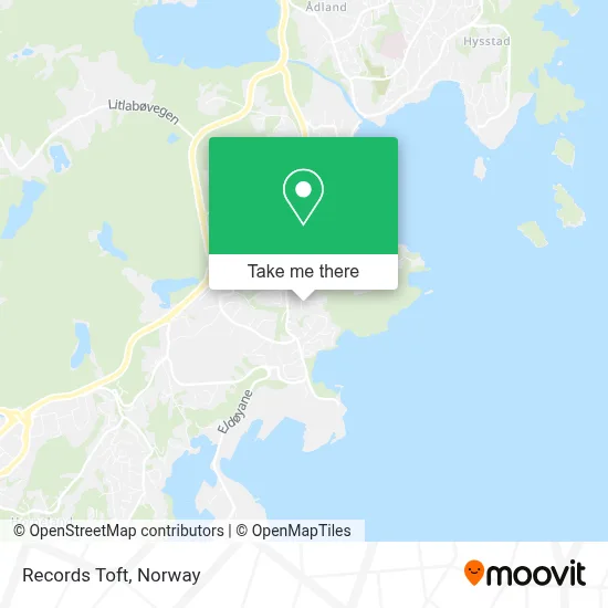 Records Toft map