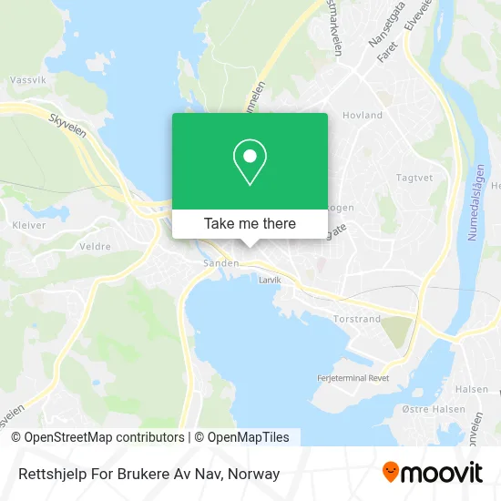 Rettshjelp For Brukere Av Nav map
