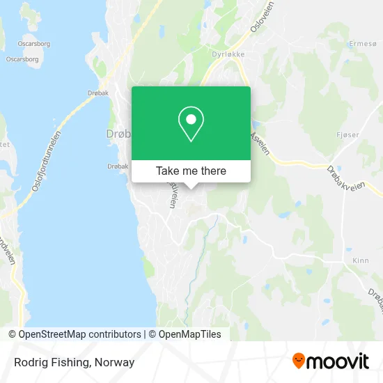 Rodrig Fishing map