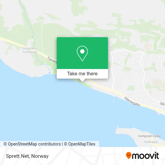 Sprett.Net map