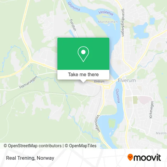 Real Trening map