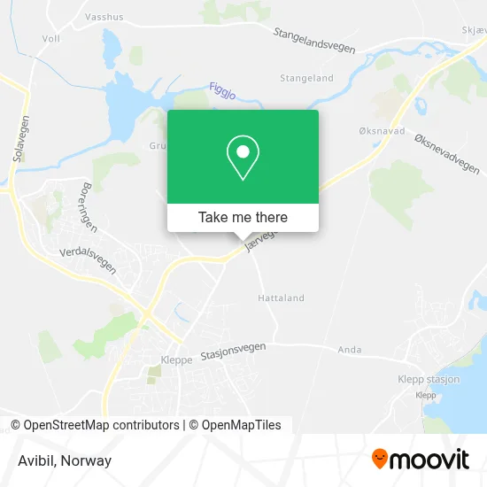 Avibil map