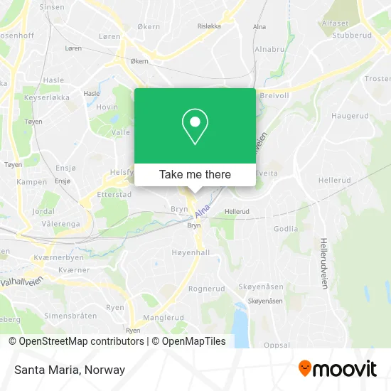 Santa Maria map