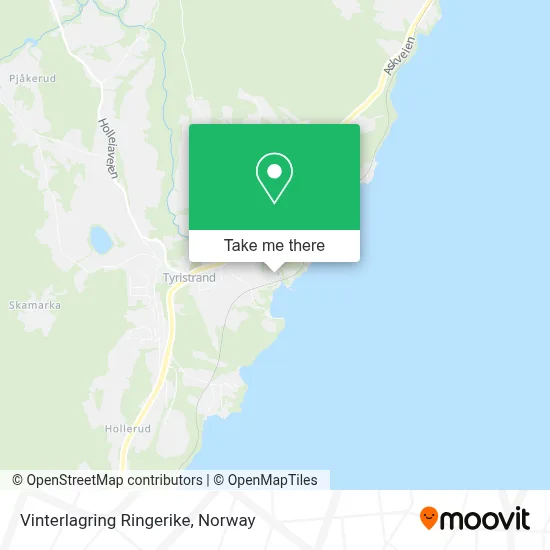 Vinterlagring Ringerike map