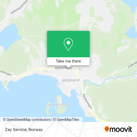 Zay Service map