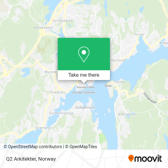 Q2 Arkitekter map