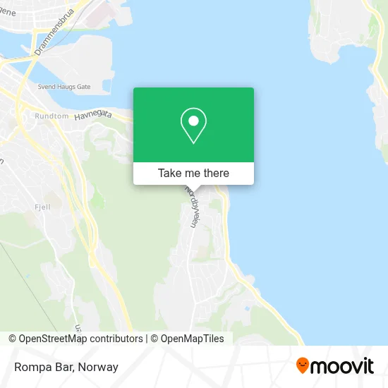 Rompa Bar map