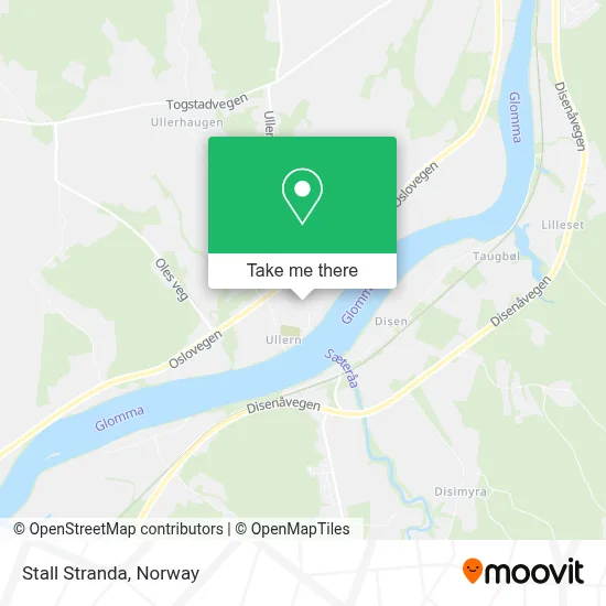 Stall Stranda map