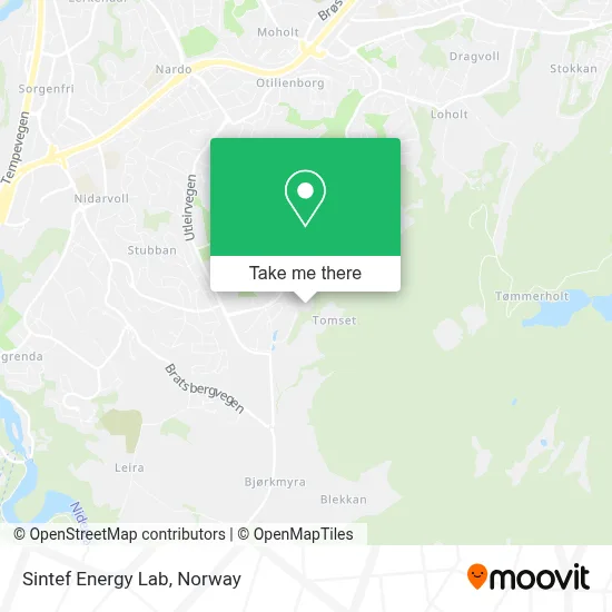 Sintef Energy Lab map