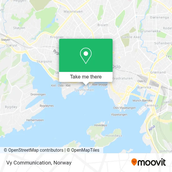 Vy Communication map