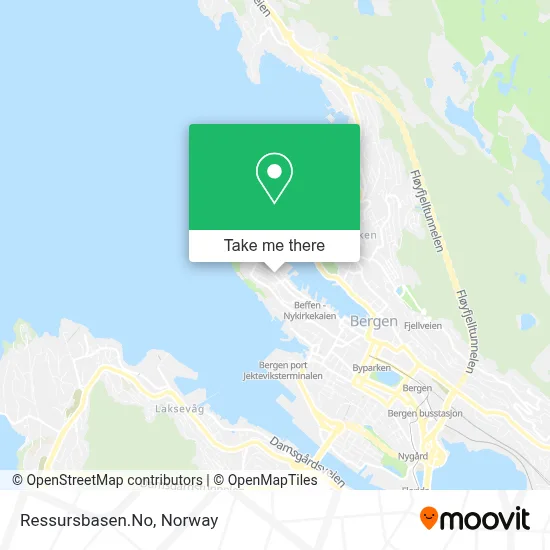 Ressursbasen.No map