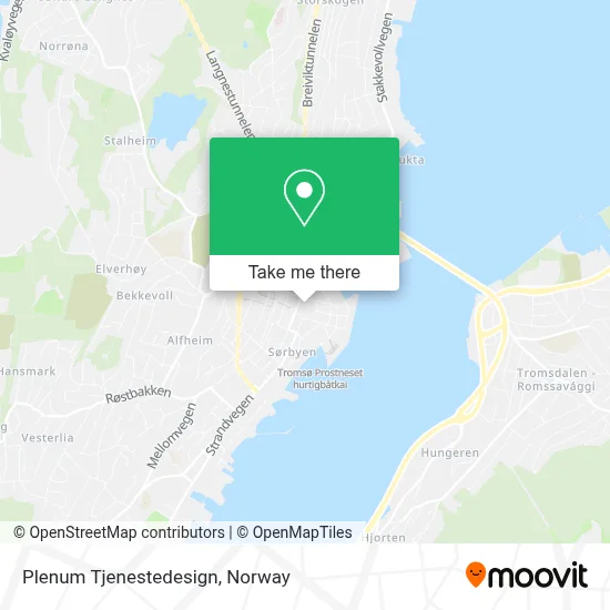 Plenum Tjenestedesign map