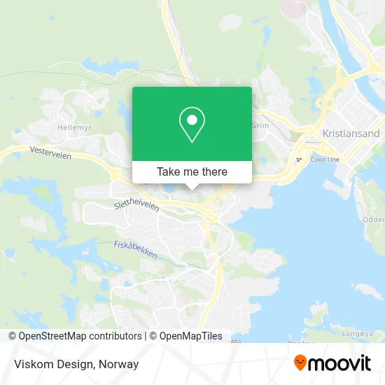 Viskom Design map