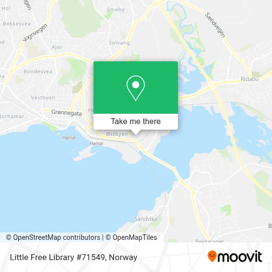 Little Free Library #71549 map