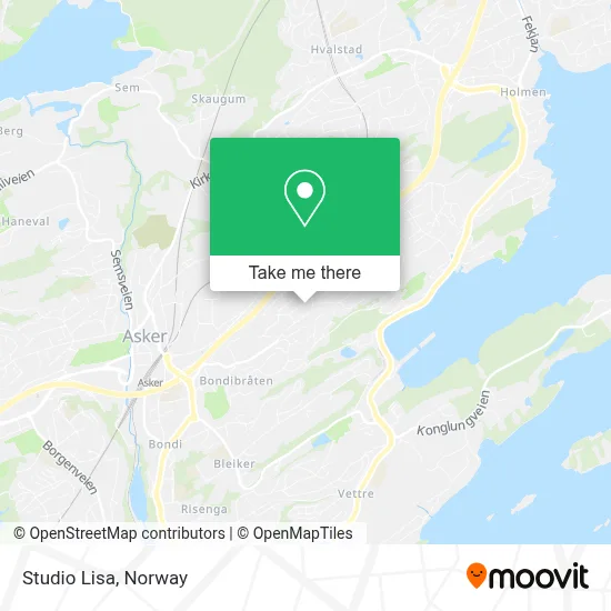 Studio Lisa map