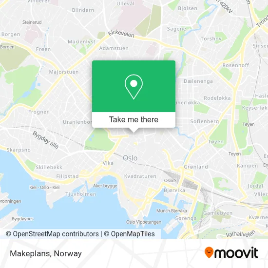 Makeplans map