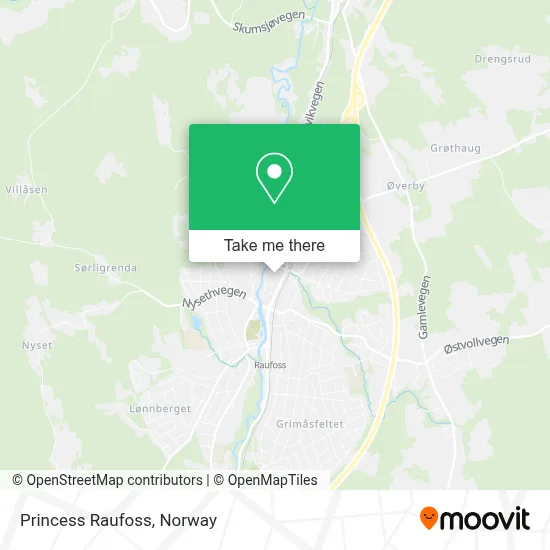 Princess Raufoss map