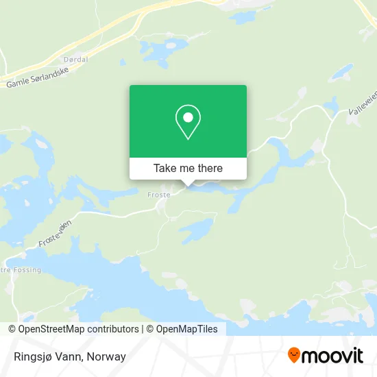 Ringsjø Vann map