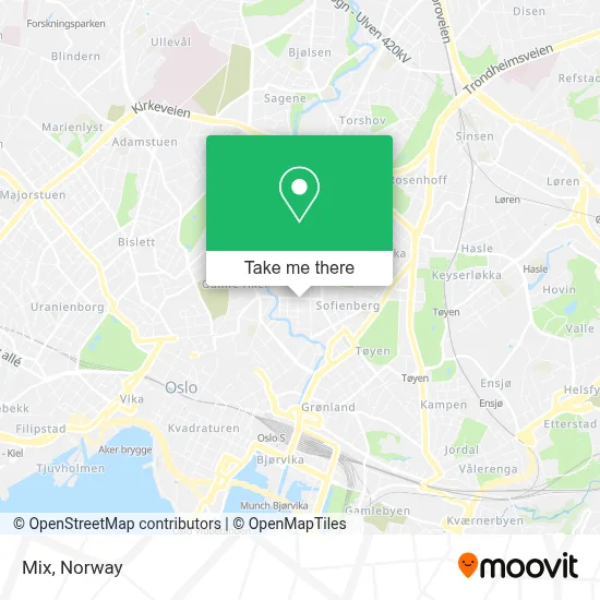 Mix map