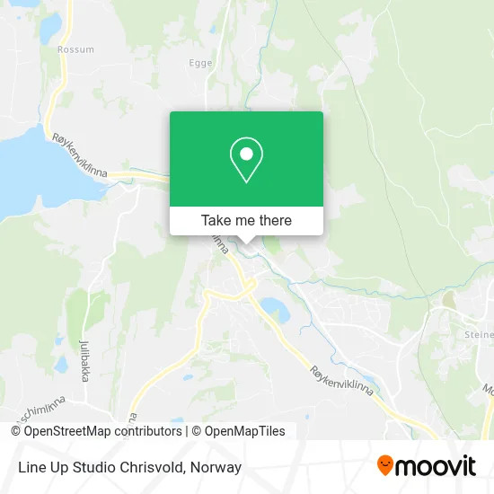 Line Up Studio Chrisvold map