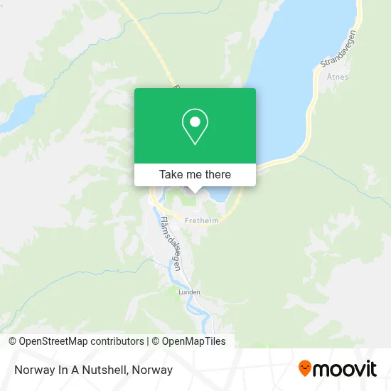 Norway In A Nutshell map