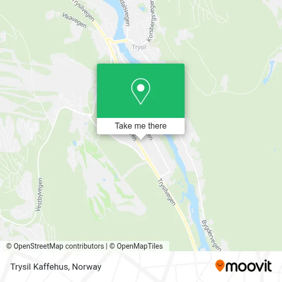 Trysil Kaffehus map