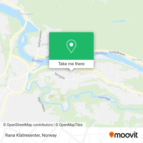 Rana Klatresenter map