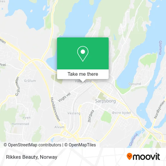 Rikkes Beauty map