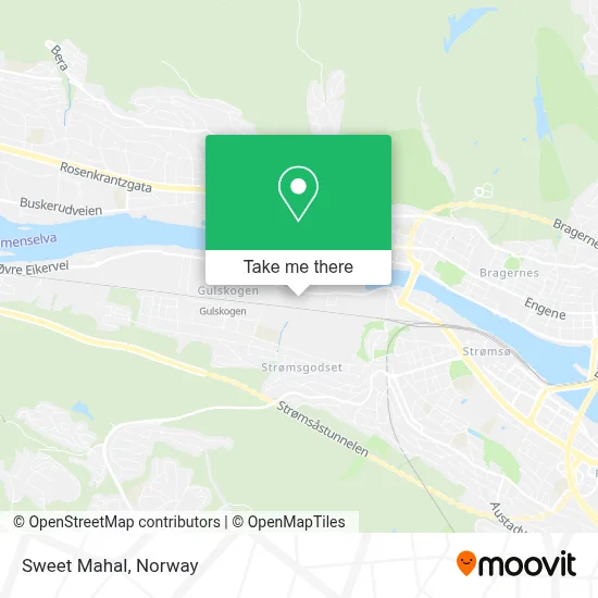 Sweet Mahal map