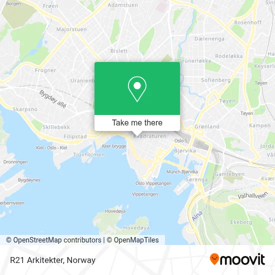 R21 Arkitekter map