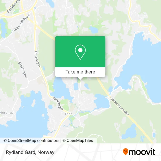 Rydland Gård map