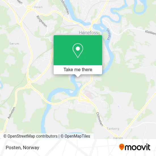Posten map