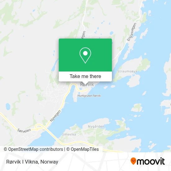 Rørvik I Vikna map