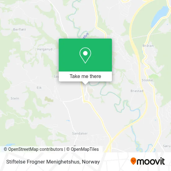 Stiftelse Frogner Menighetshus map