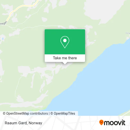Raaum Gard map