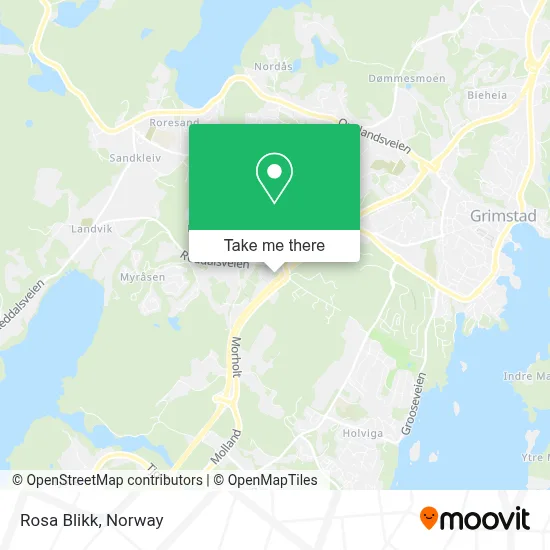 Rosa Blikk map