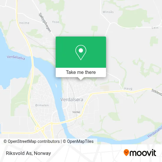 Riksvold As map
