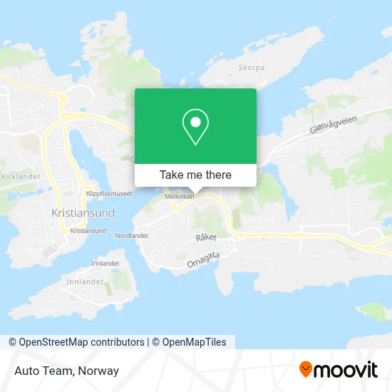 Auto Team map
