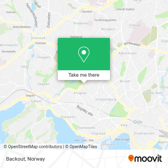 Backout map