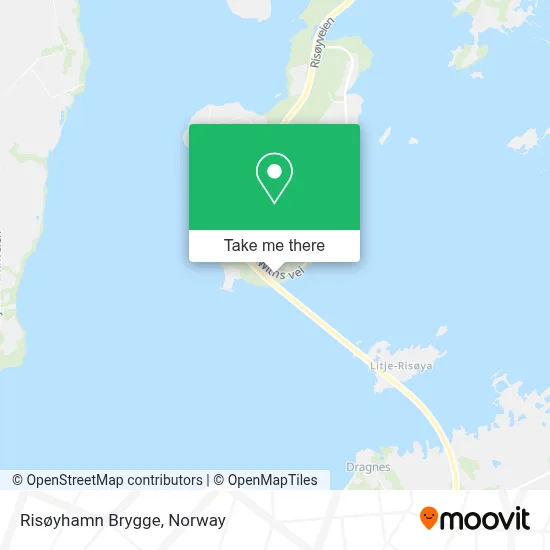 Risøyhamn Brygge map
