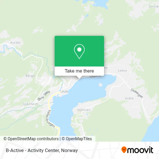 B-Active - Activity Center map