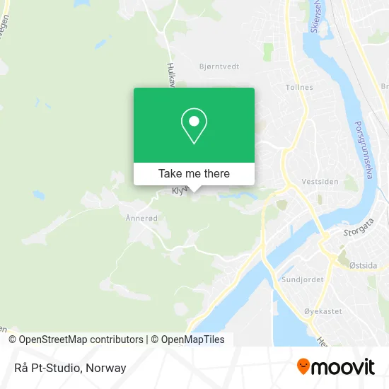 Rå Pt-Studio map