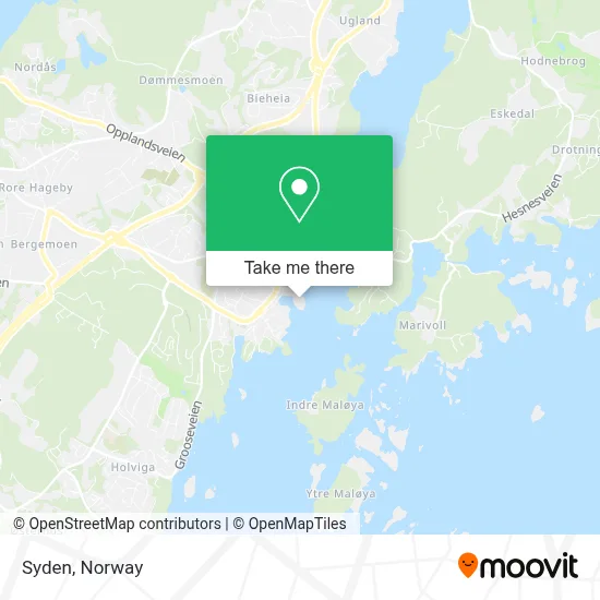 Syden map