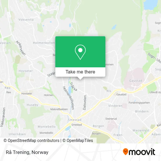 Rå Trening map